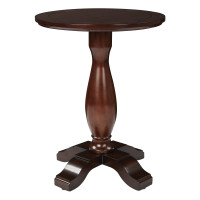 OSP Home Furnishings SB529-ESP Annalise Round Accent Table in Espresso